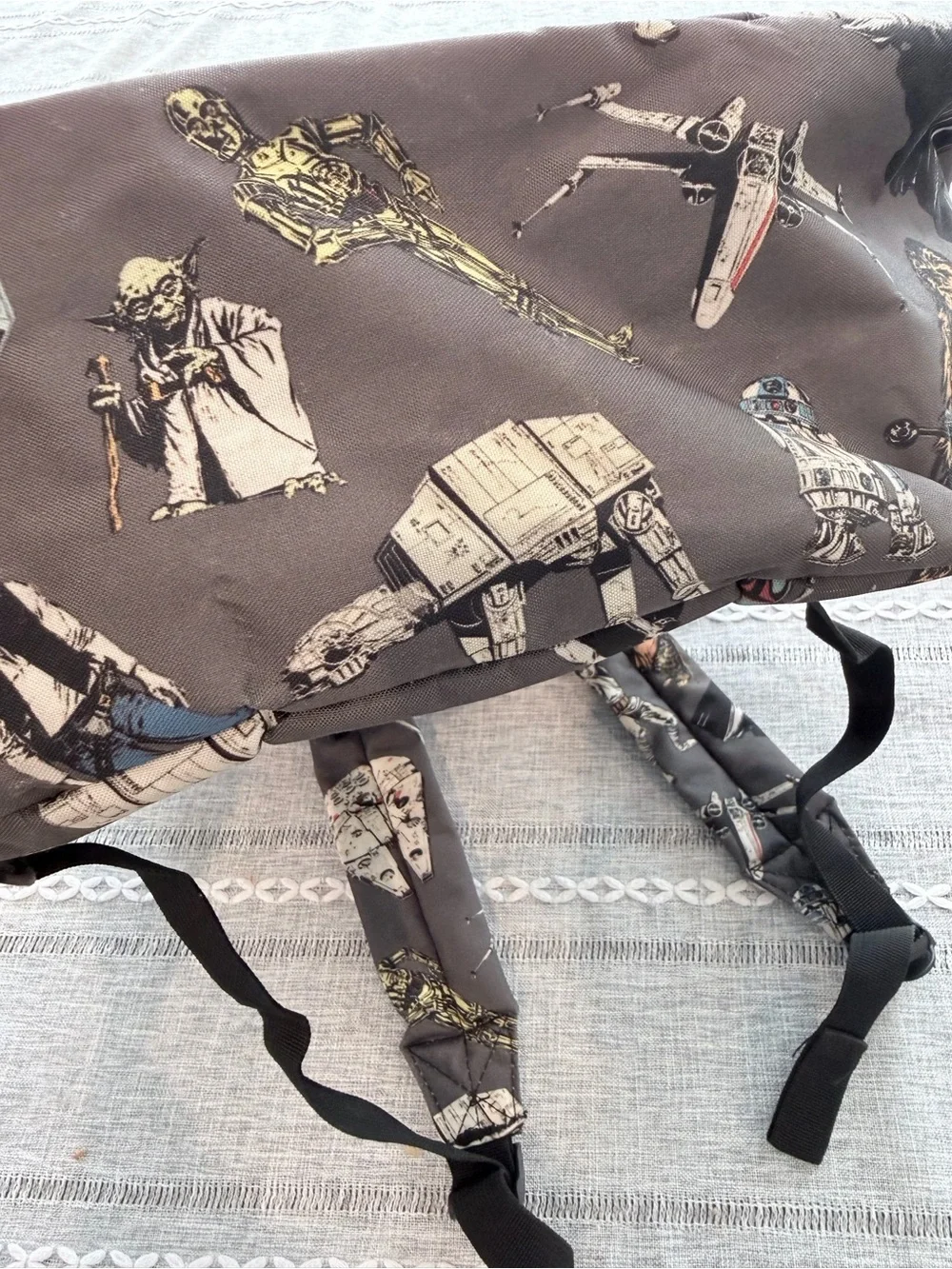 Bioworld gray backpack